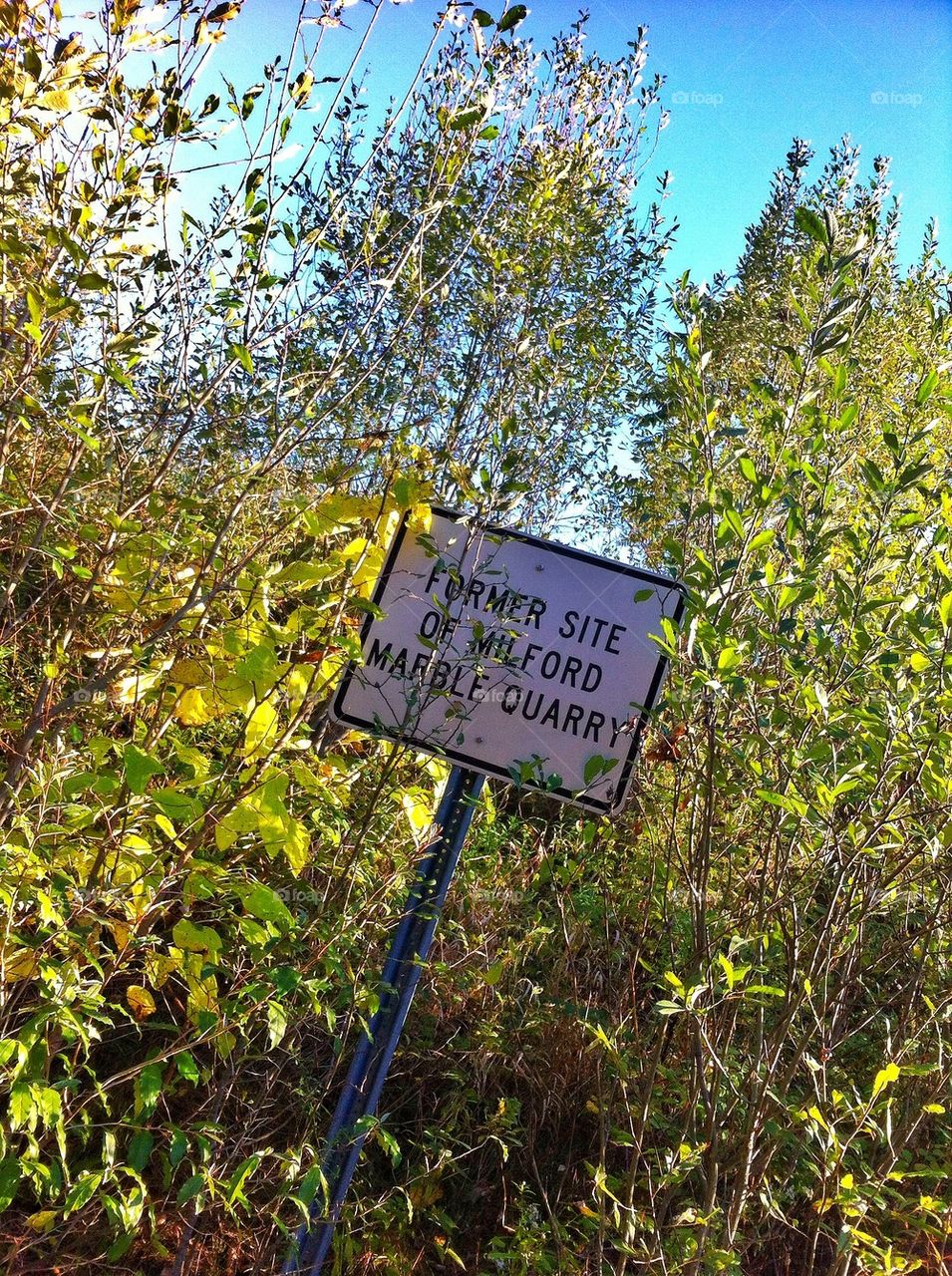 Milford Marble Quarry, Milford CT