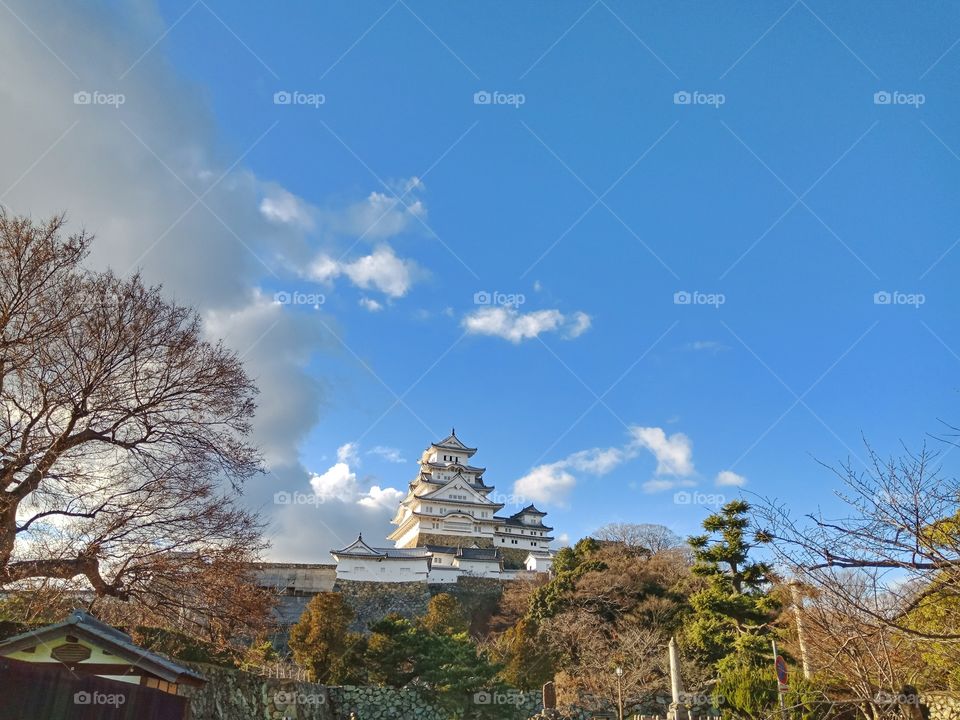 Himeji Castle in Kansas Kyoto, Japan
