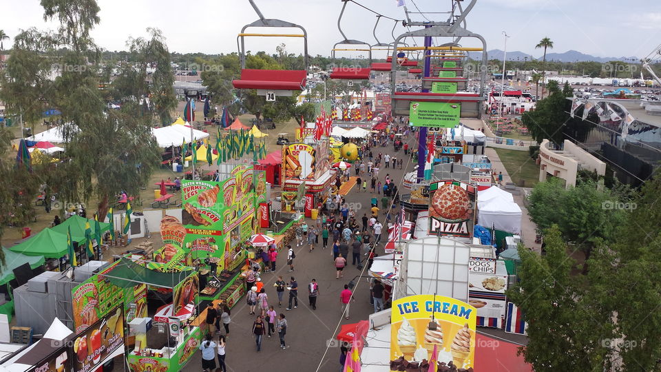 State Fair Aerial View