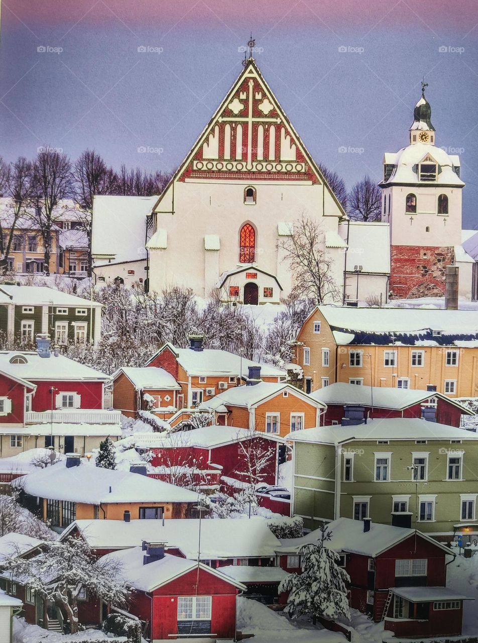 Beautiful old town poorvo Finland ❤️