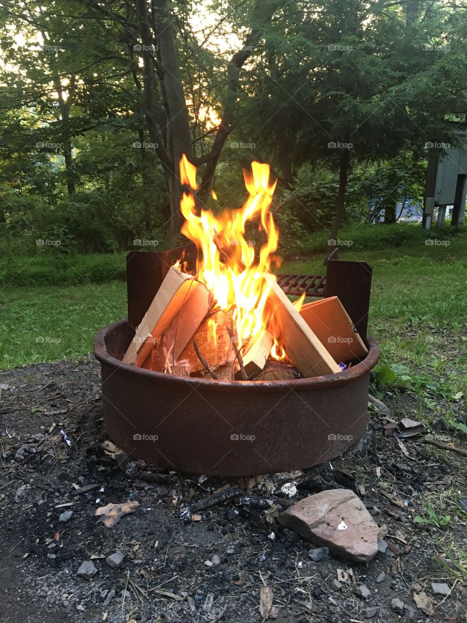 Summertime Campfire