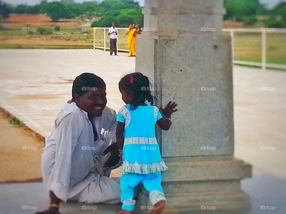 lovely father. Father and daughter