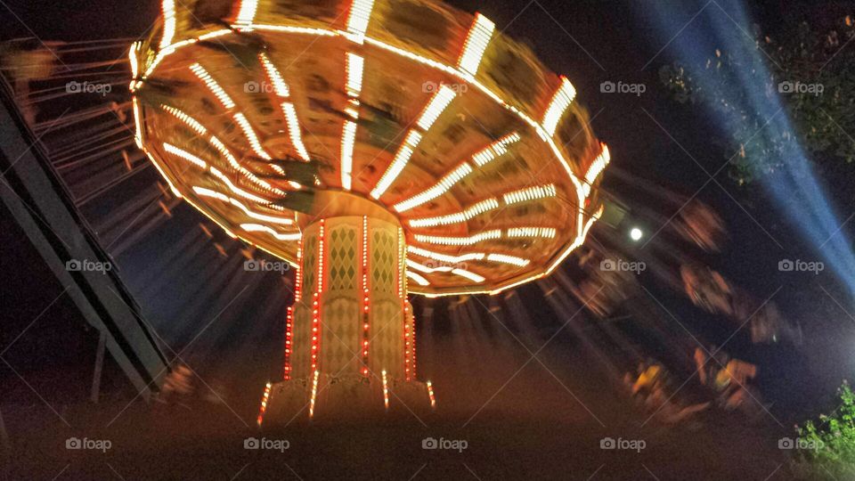 Turn of the Century. At an amusement park in Utah.