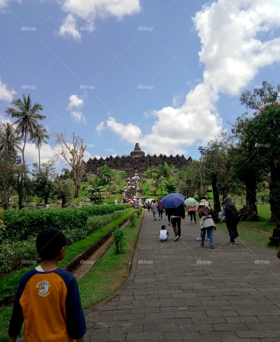 I visited Borobudur Temple several times in Magelang, Central Java, Indonesia. I never get bored to visit there other than a beautiful place the people were friendly and polite.
 