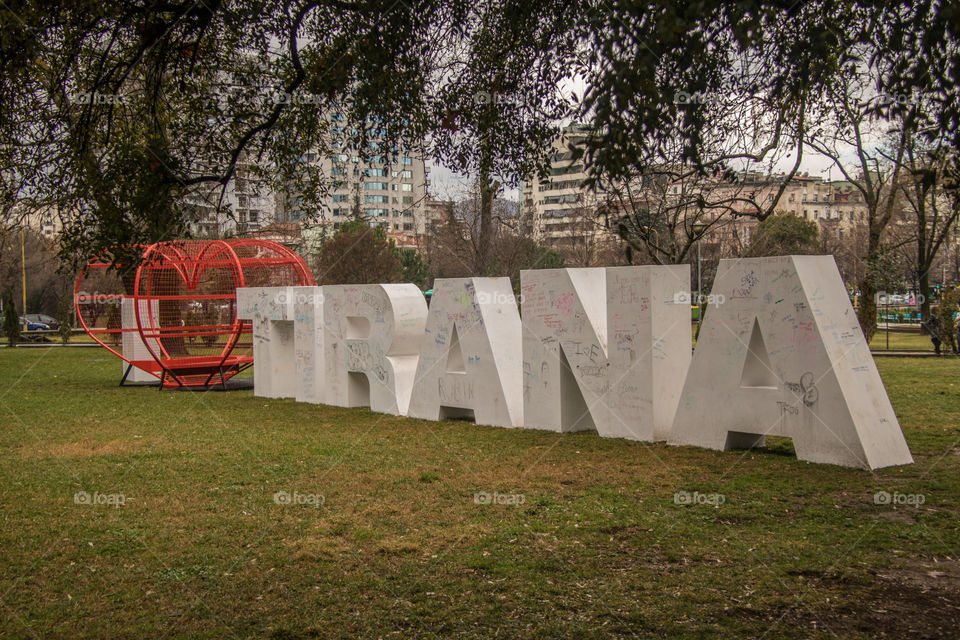 I ❤️ Tirana, come sign the sign