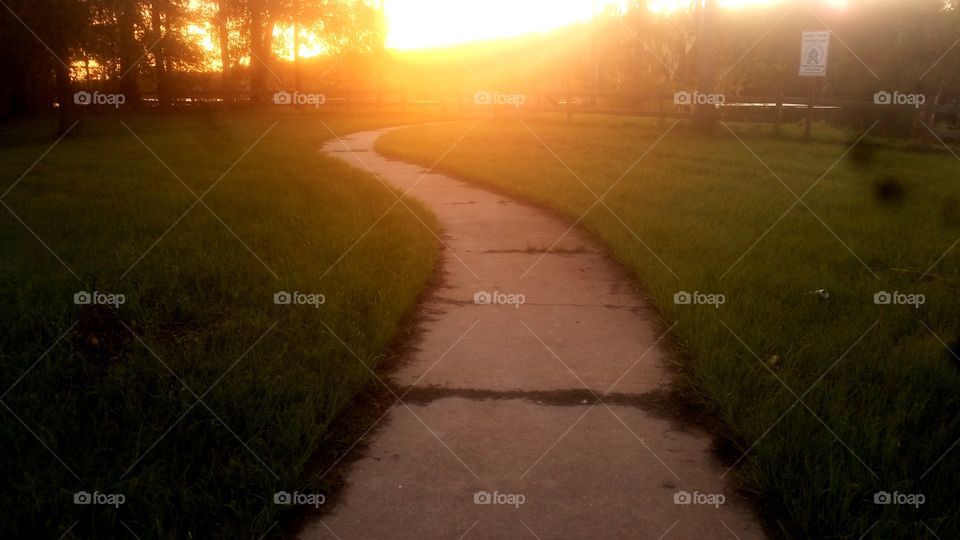 Sunset, Dawn, No Person, Evening, Landscape