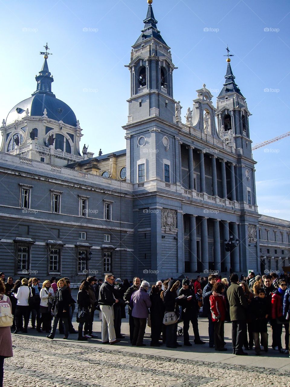 Catedral de la Almudena. Catedral de la Almudena (Madrid - Spain)