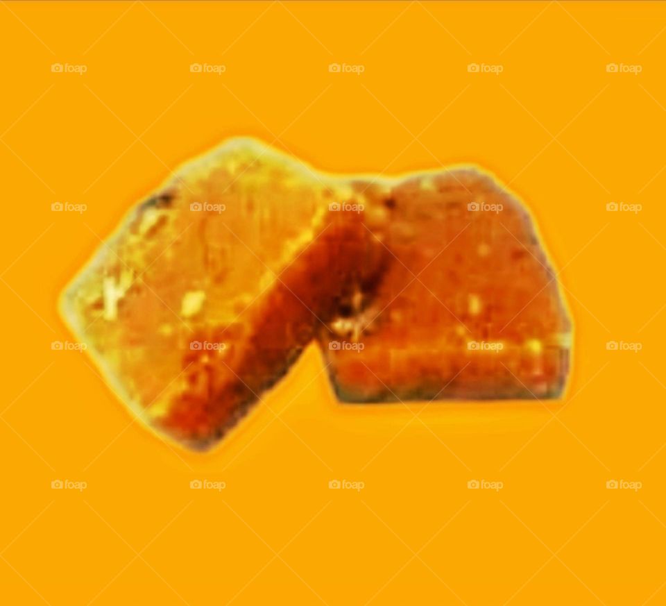 Yummy sweets have been prepared on the occasion of birthday party.