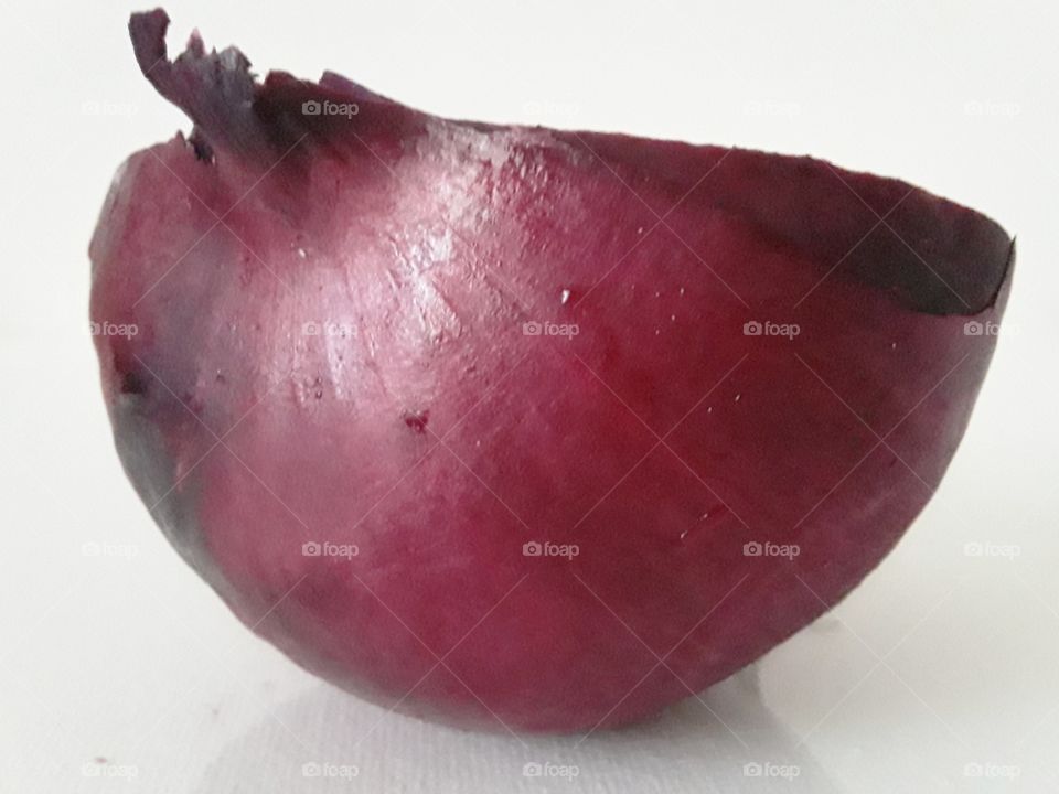 half a red onion