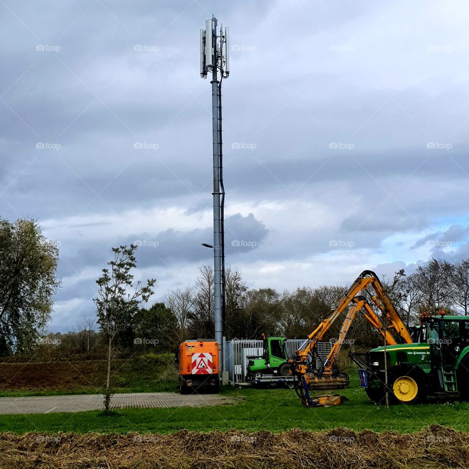 5G mast internet Netherland