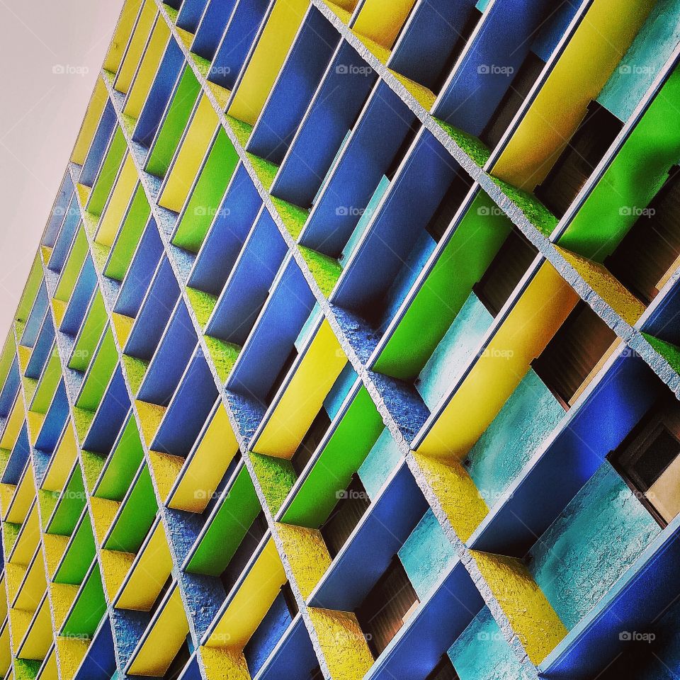 Colorful architecture