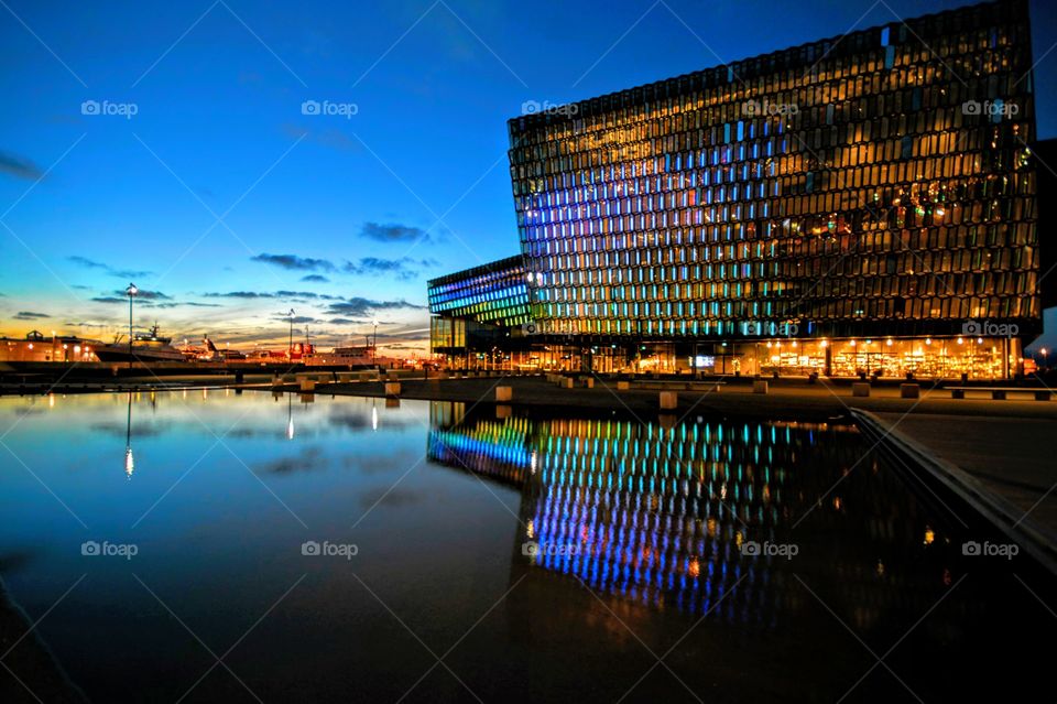 Harpa building Reykjavik 