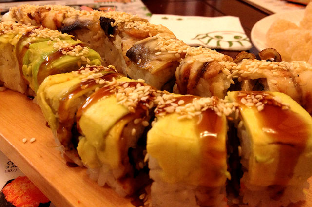 sushiya sushi roll food by tinasha