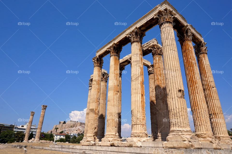 Temple of Olympian Zeus, Athens, Greece 