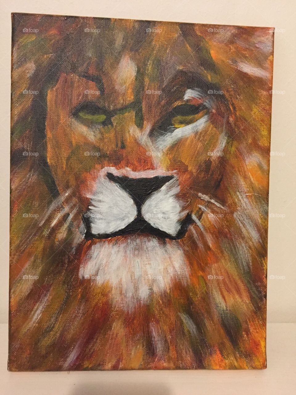 My first acrylic