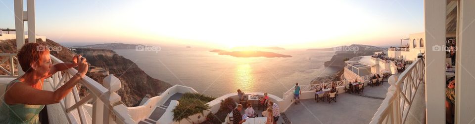Santorini sunset