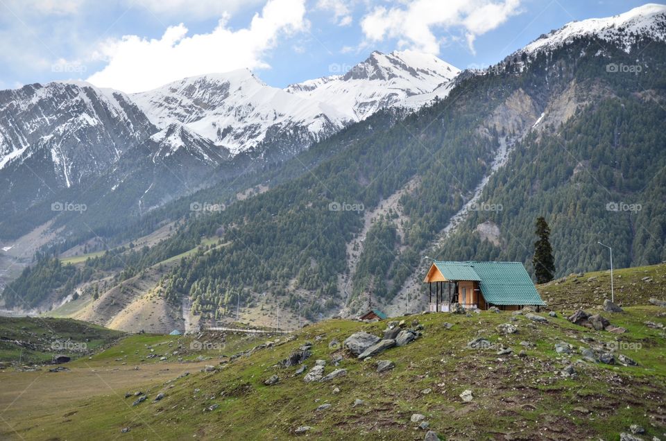 Mountain, Snow, Landscape, No Person, Valley