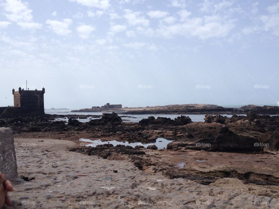 Fort in Essaouira, Atlantic coast of Morocco