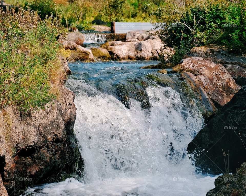 Water, Waterfall, River, Nature, Stream