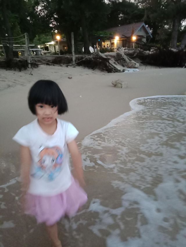 Evening beach