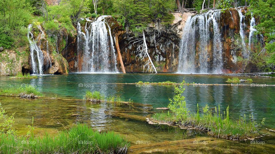 Hanging Lake in Glenwood Springs, Colorado.