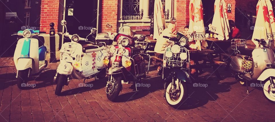 People, Street, Bike, Group, Vehicle