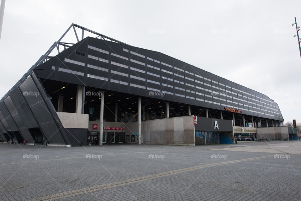 Swedbank stadium Arena in Malmö Sweden.