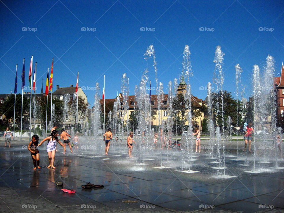 Heatwave, 37 in the shade. Summer fun in Colmar