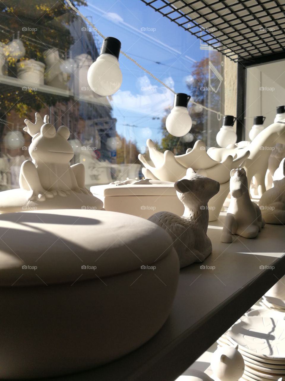 White pottery