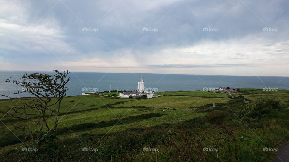Amazing views off the coast off The Isle of Wight