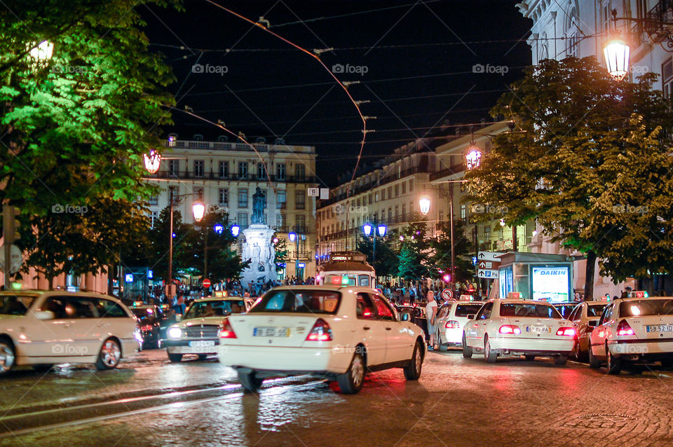 Lisbon by night