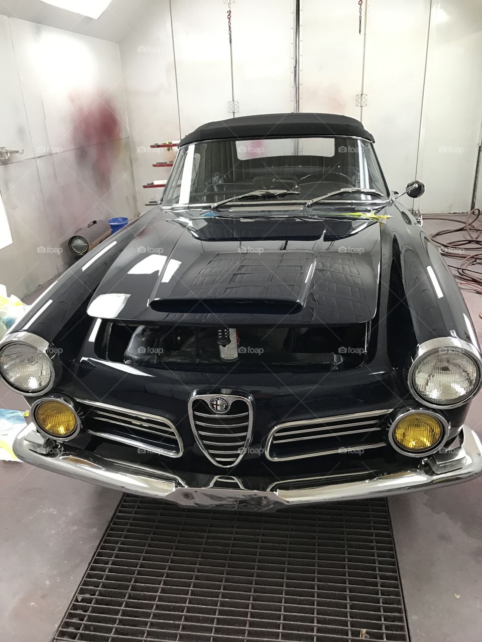 $250,000 Alfa we did work on. Must say it is nice. 15 hour wax job also. 😋