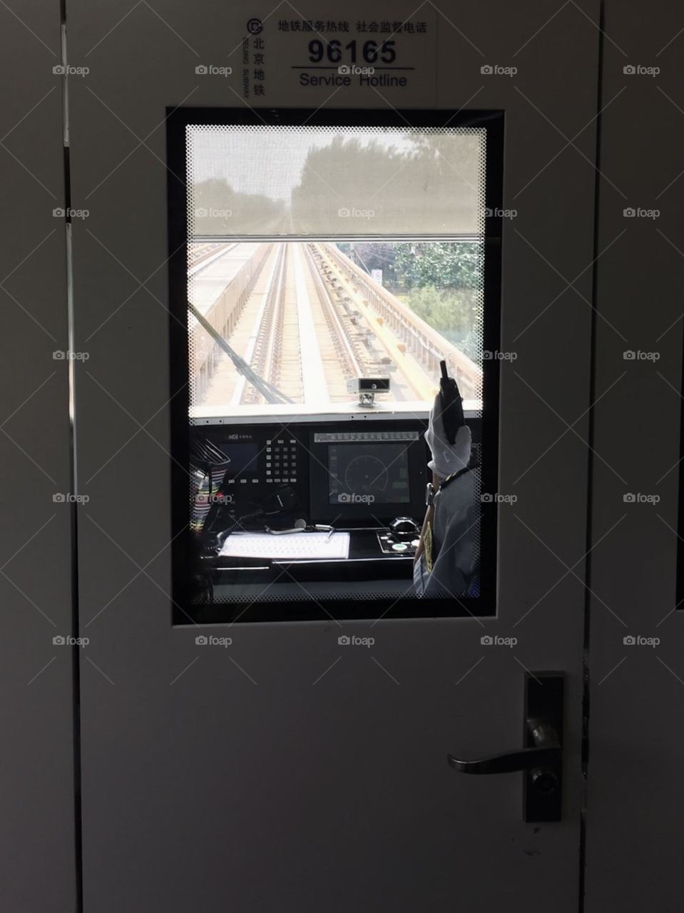 High speed train in Beijing 