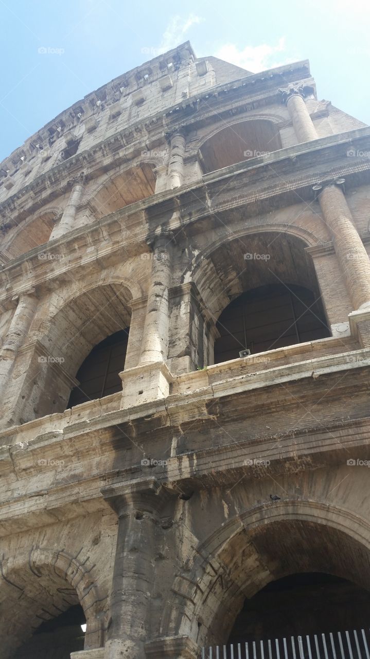 Architecture, Travel, Ancient, No Person, Colosseum