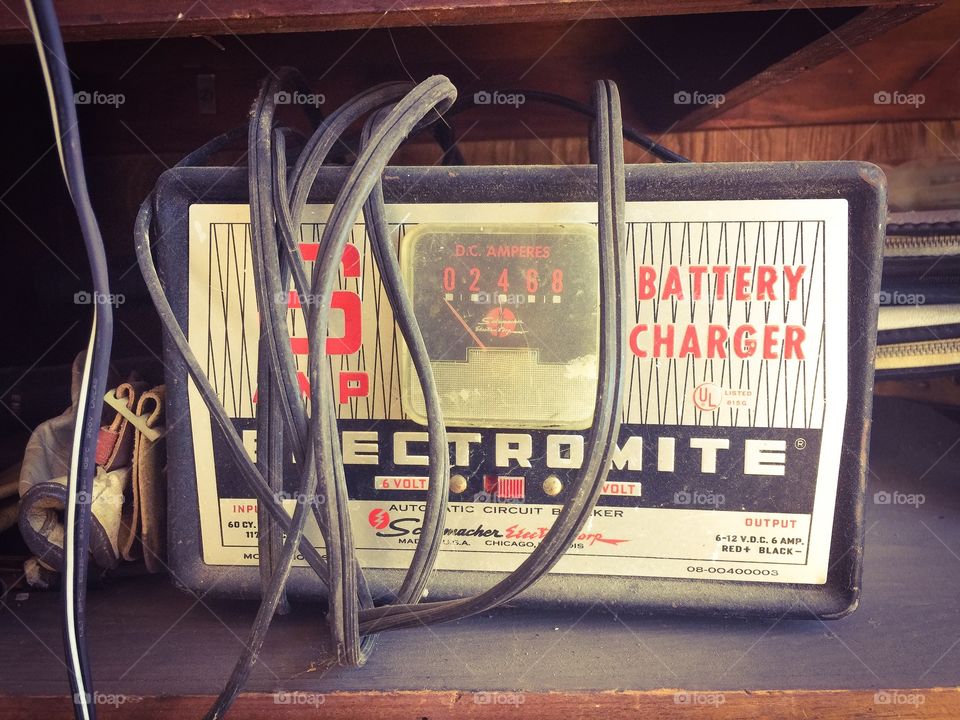 Vintage battery charger 