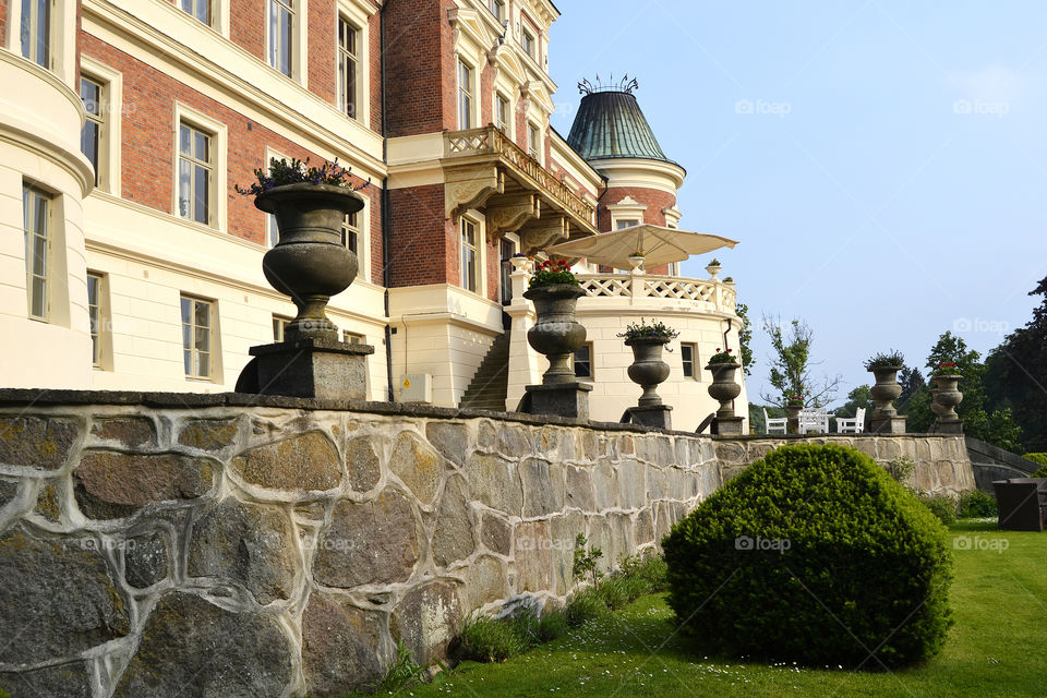 Häckeberga castle in Sweden.