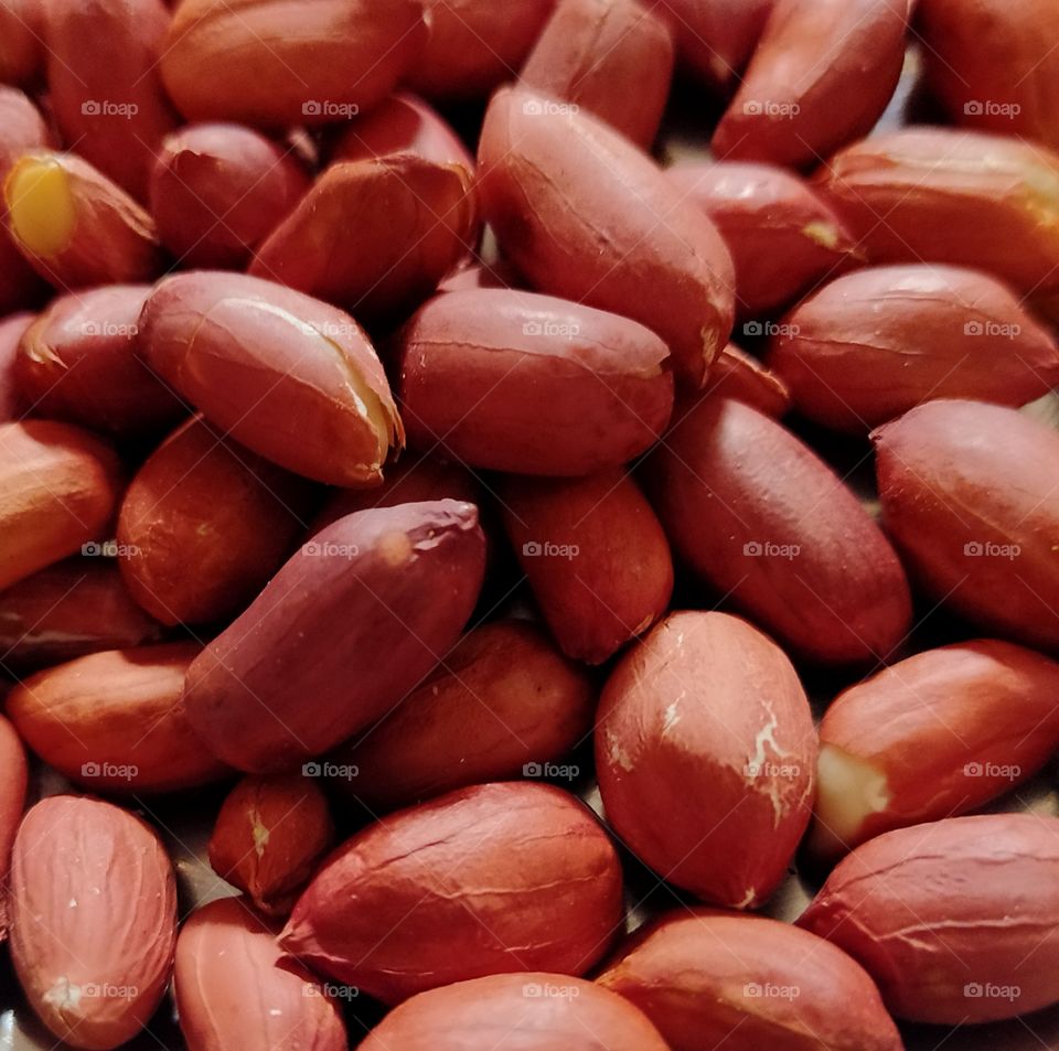 Delicious fried nuts.