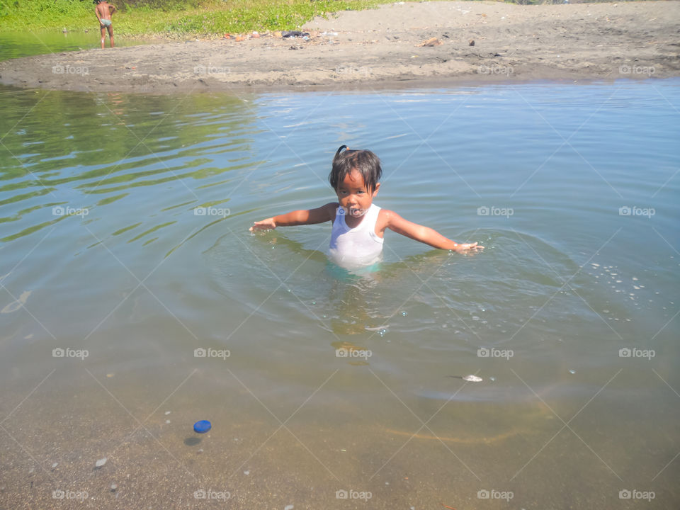 summer in the beach