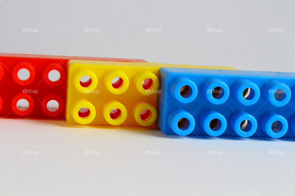 coloured blocks