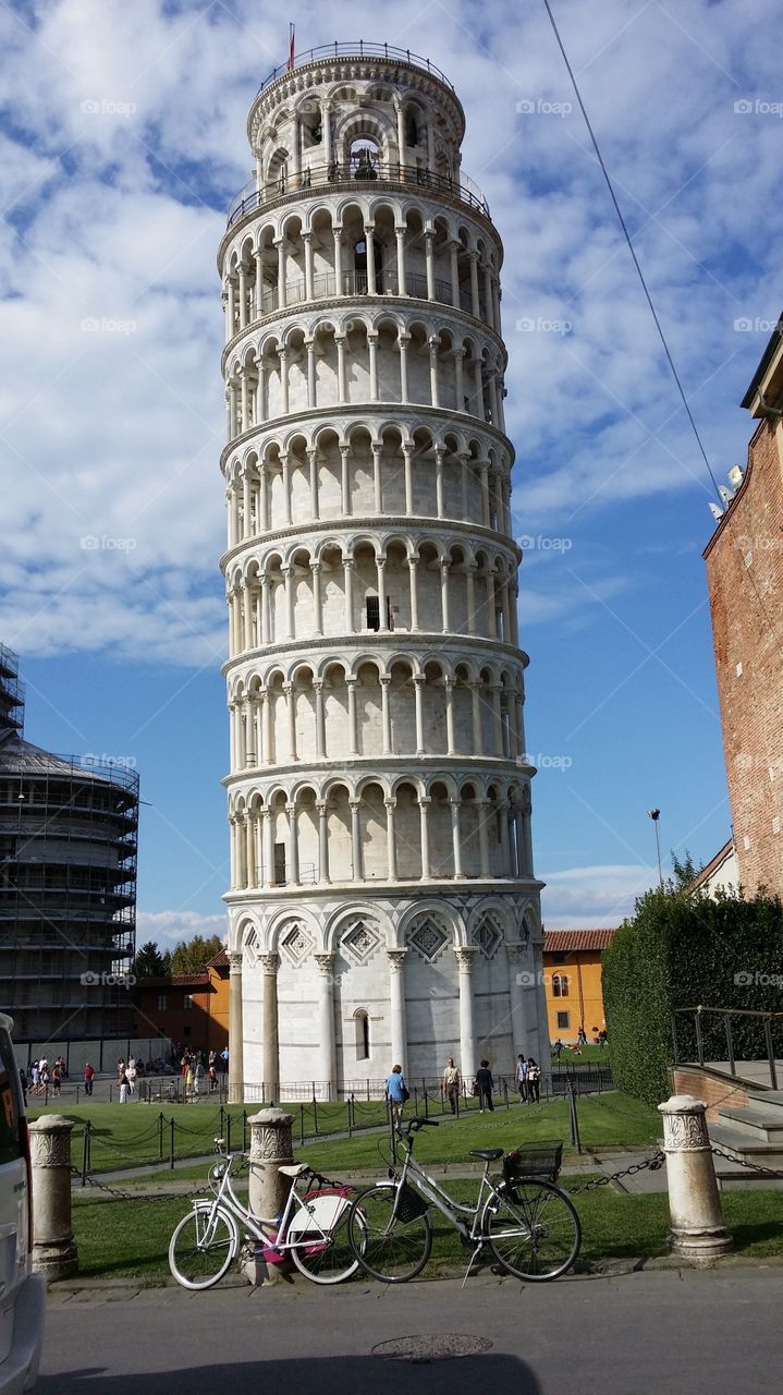 Leaning Tower of Pisa. I took this picture while visiting Pisa. The Bell Tower is beautiful!  Pisa, Italy