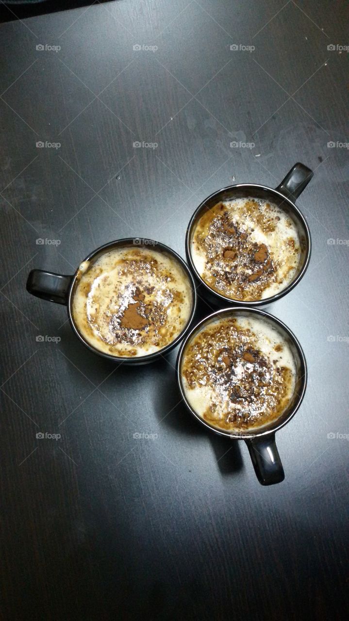 Coffee Addicts. 1 is lonely, 2 is company & 3 is party