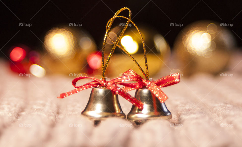 Christmas shiny bells