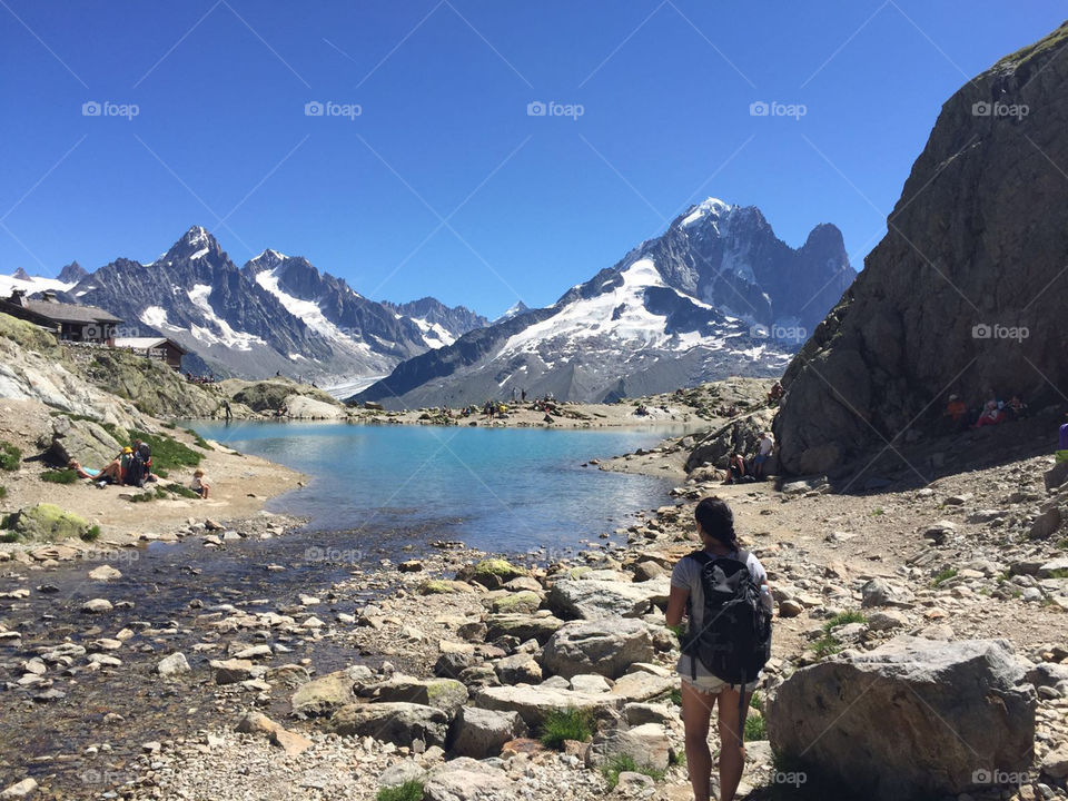 Lac Blanc, France