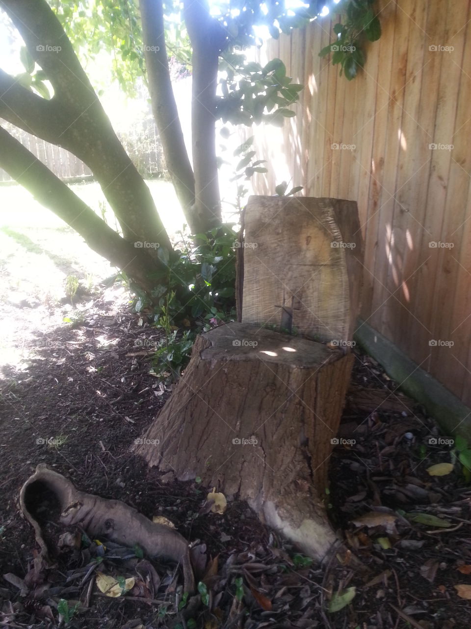 stump chair
