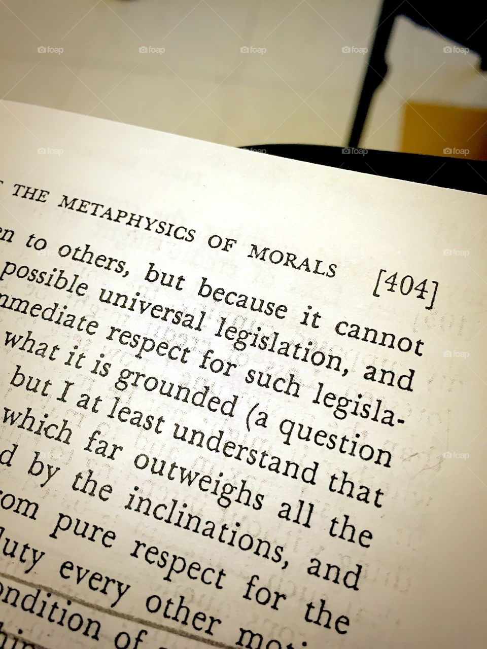 Metaphysics of Morals. Kant