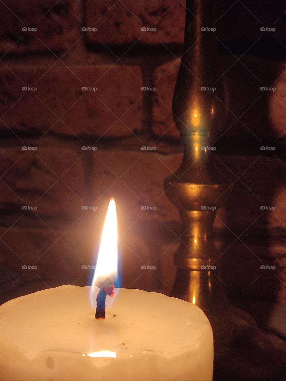 There are candles, semi-darkness and all that...