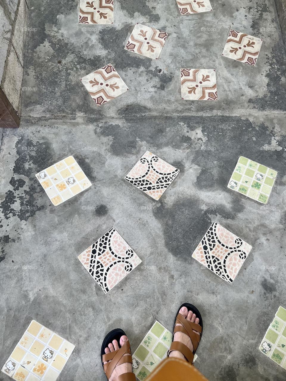 Walk through the path