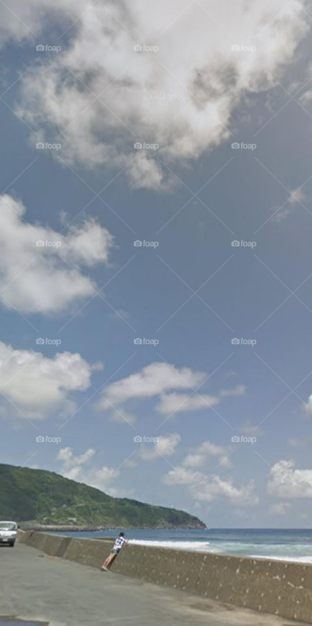 Thả hồn theo gió biển.