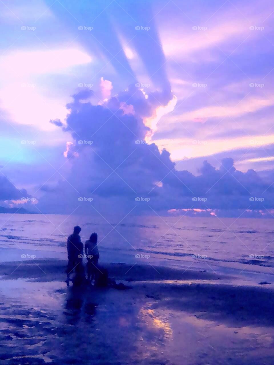 Sunset on the cloudy sky 🤗 Landscape 🤗 🙏