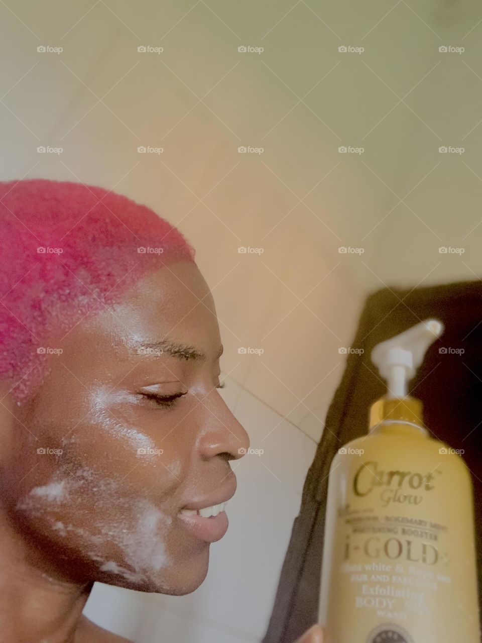 Carrot glow body wash.i love it 